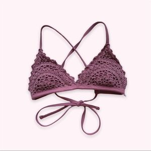 Y2k Crochet Bikini Top